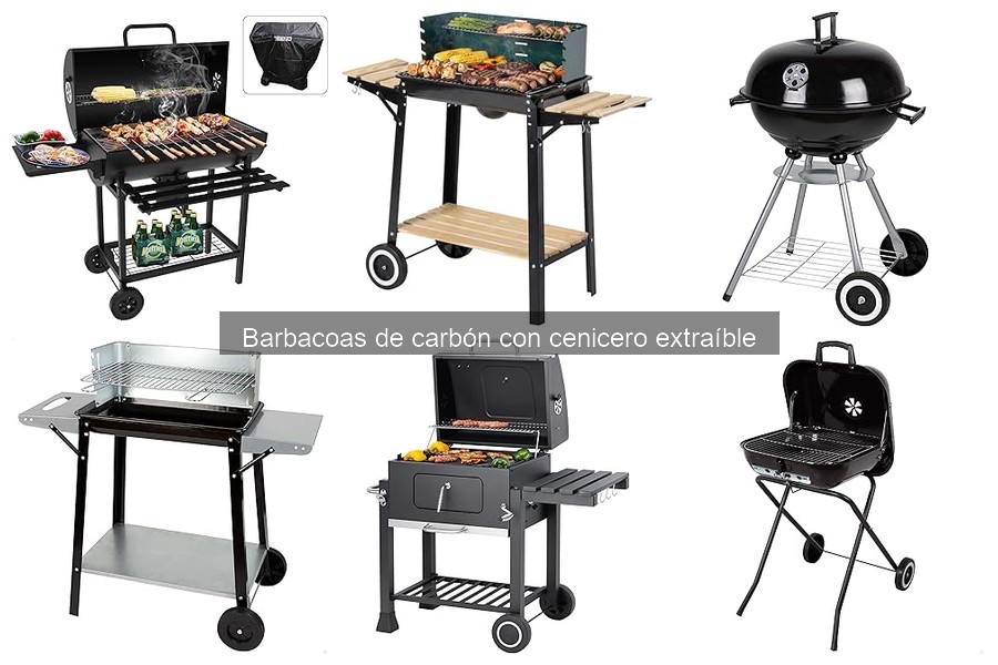 Comparativa de precios de barbacoas de carbón con cenicero extraíble