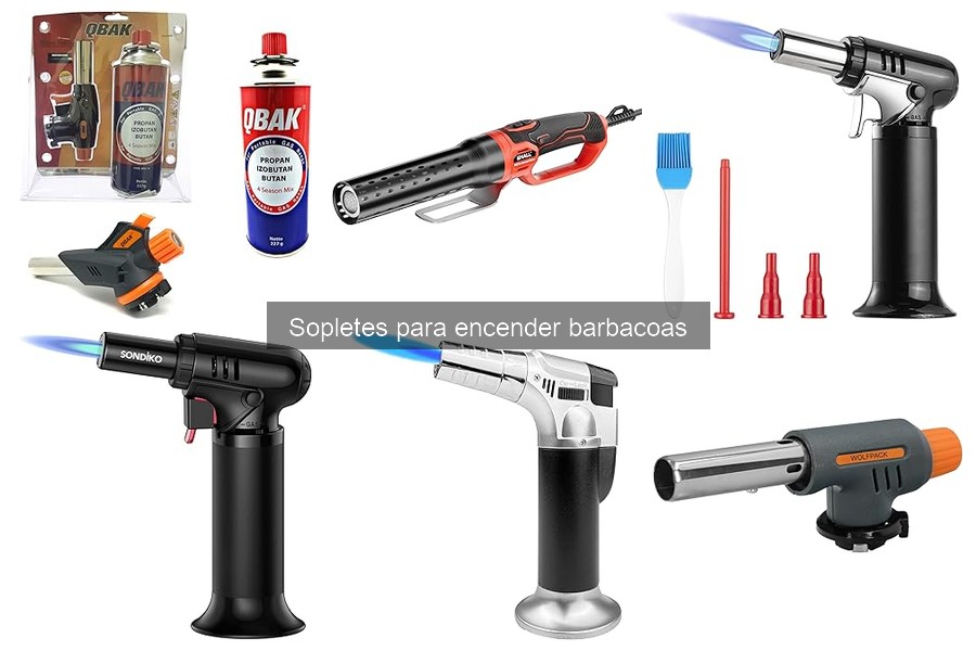 Comparativa de sopletes para encender barbacoas: Mejores marcas