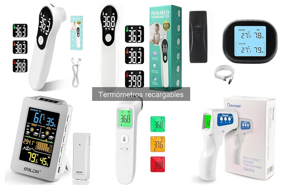 Comparativa de Termómetros Recargables: Mejores Marcas y Precios