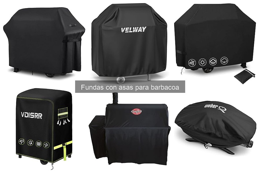 Comparativa entre fundas para barbacoa con asas y sin asas