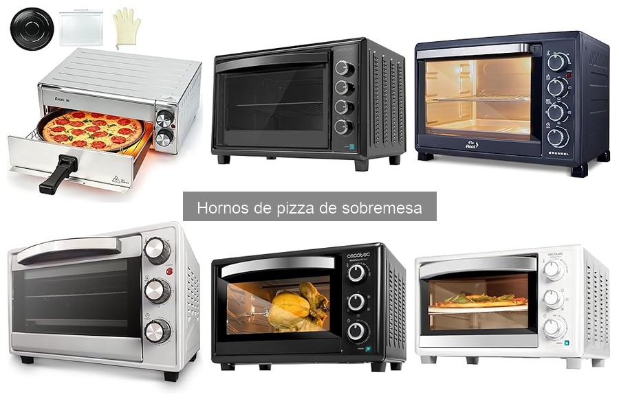 Comparativa: Hornos de pizza de sobremesa vs. hornos convencionales