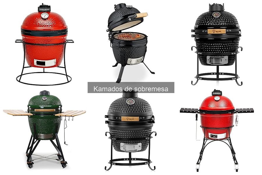 Comparativa: Kamados de sobremesa vs Parrillas de gas