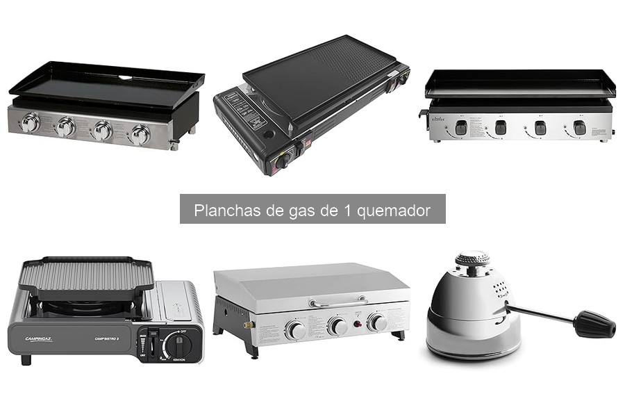 Comparativa: Planchas de gas de 1 quemador vs eléctricas