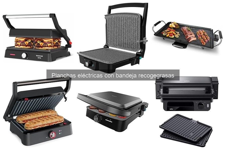 Comparativa: Planchas eléctricas con bandeja recogegrasas vs Parrillas de gas