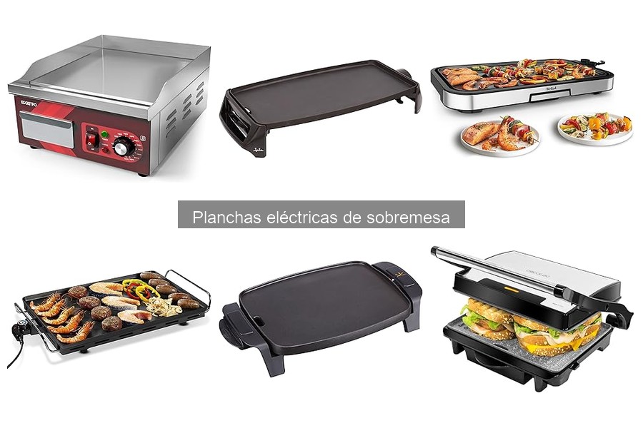 Comparativa: Planchas eléctricas de sobremesa vs Otros métodos de cocción