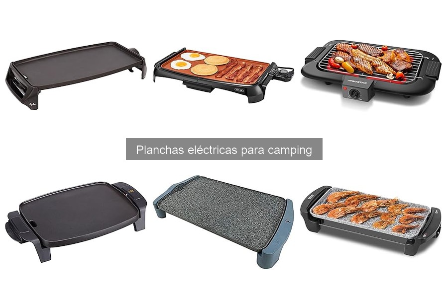 Comparativa: Planchas eléctricas vs. gas para camping
