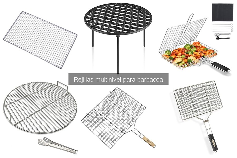 Comparativa: Rejillas Multinivel vs. Tradicionales para BBQ