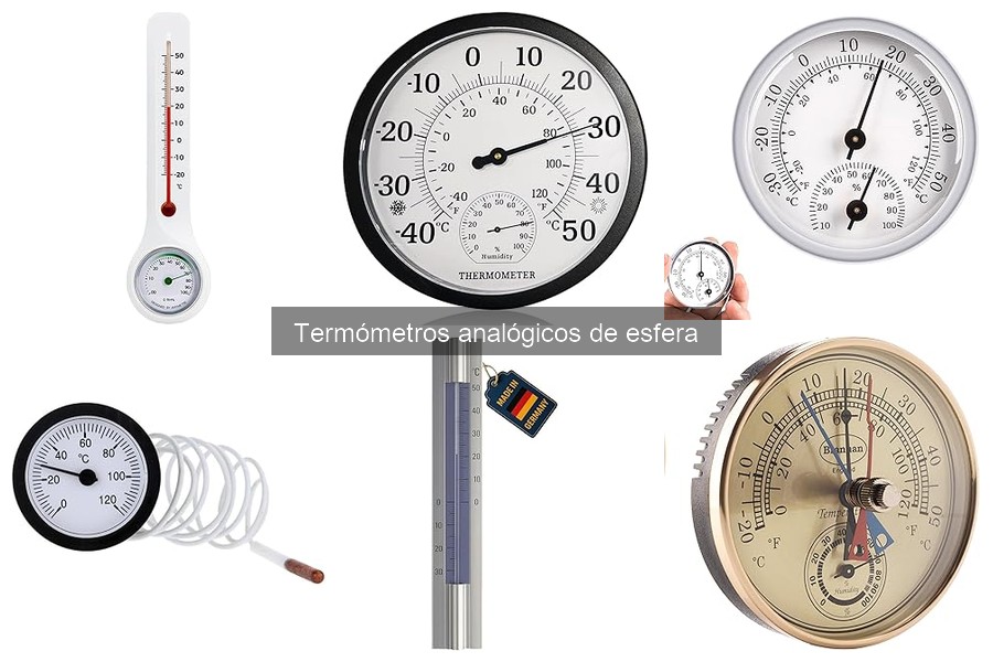 Comparativa: Termómetros analógicos de esfera vs. digitales