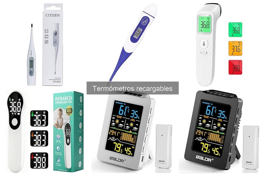 Comparativa: Termómetros recargables vs. tradicionales