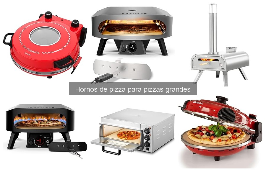 Consejos para Cocinar Diferentes Pizzas en un Horno Grande
