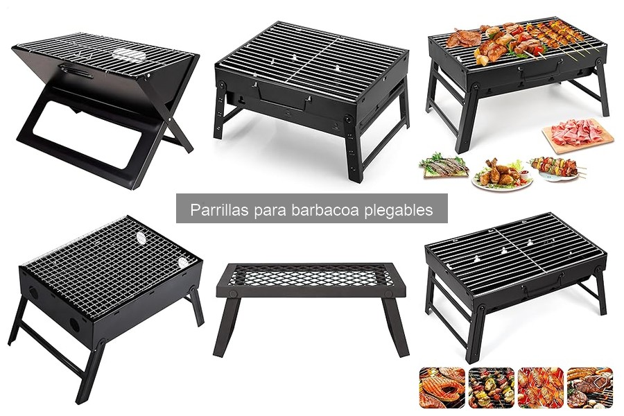 Consejos para usar parrillas plegables en espacios pequeños