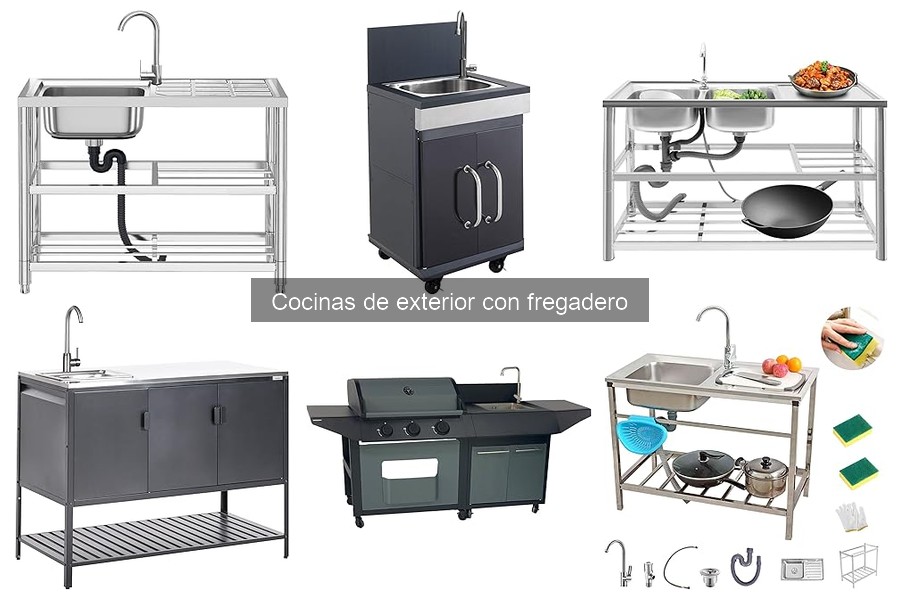 Crea tu cocina de exterior con fregadero DIY fácil y creativa
