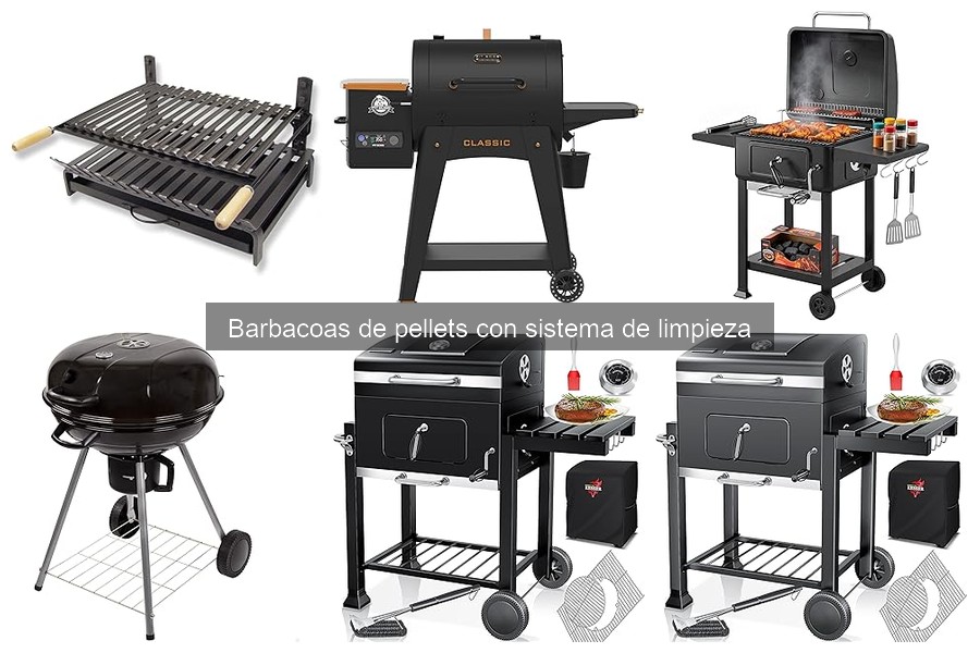 ¿Cuánto cuesta una barbacoa de pellets con limpieza fácil?