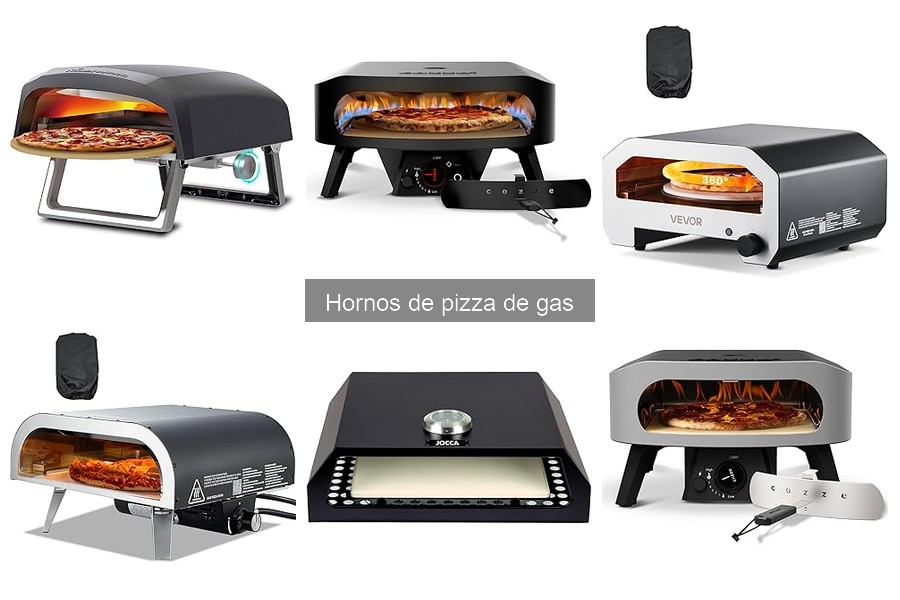 ¿Cuánto tarda en calentar un horno de pizza de gas?