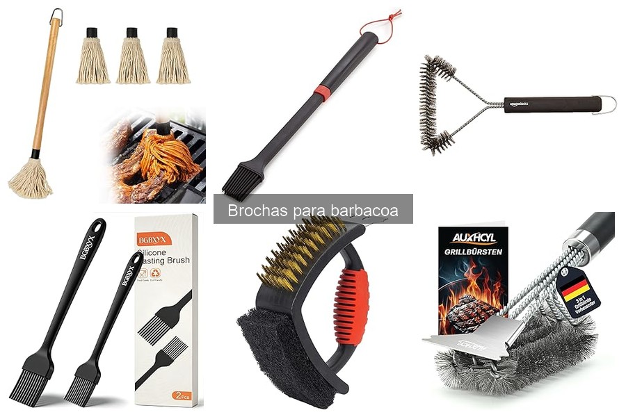 Cuidados y mantenimiento de brochas para barbacoa