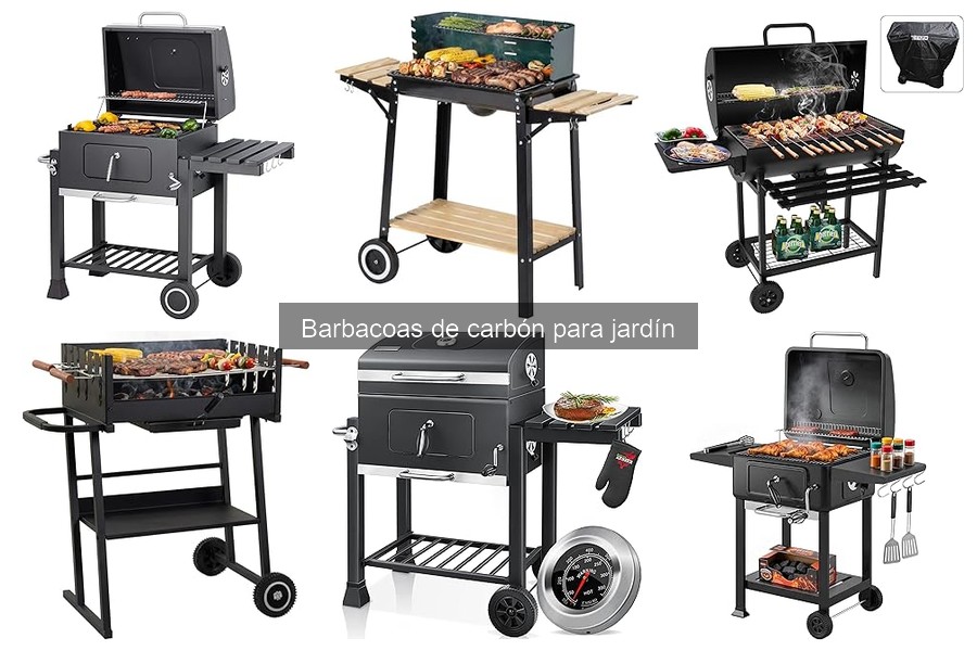 Deliciosas recetas para barbacoas de carbón en el jardín