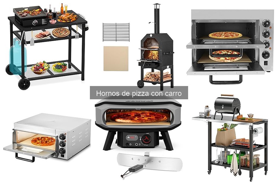 Deliciosas recetas para tu horno de pizza con carro