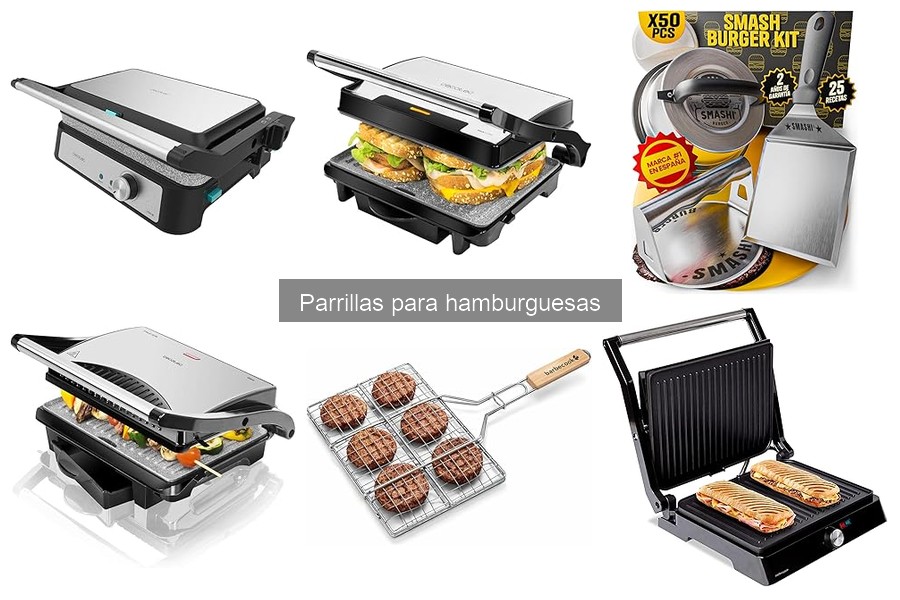 Descubre qué es una parrilla para hamburguesas
