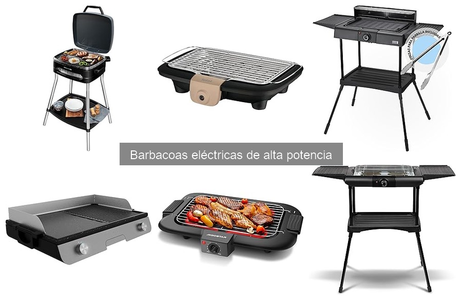 Diferencias entre barbacoas eléctricas de alta y baja potencia