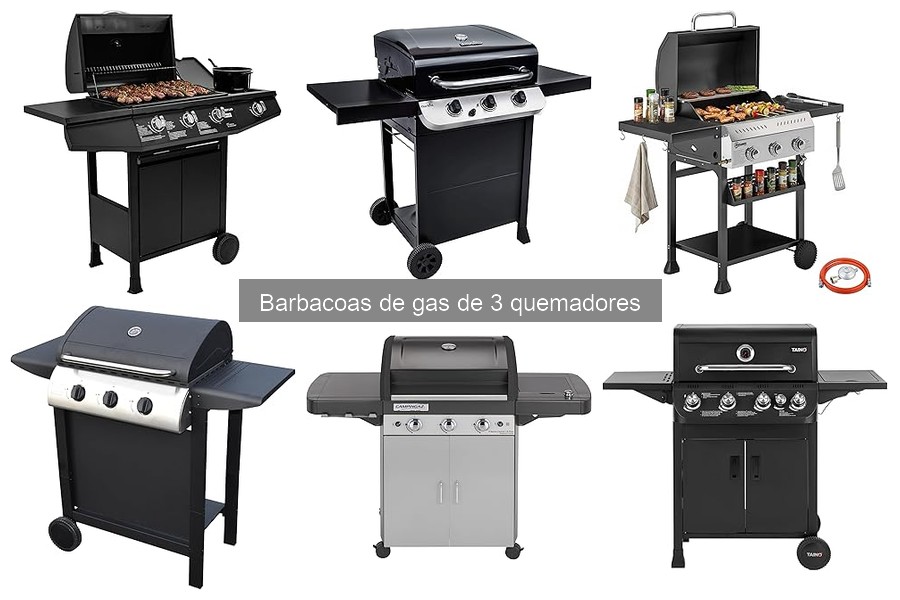 Dónde comprar barbacoas de gas de 3 quemadores al mejor precio