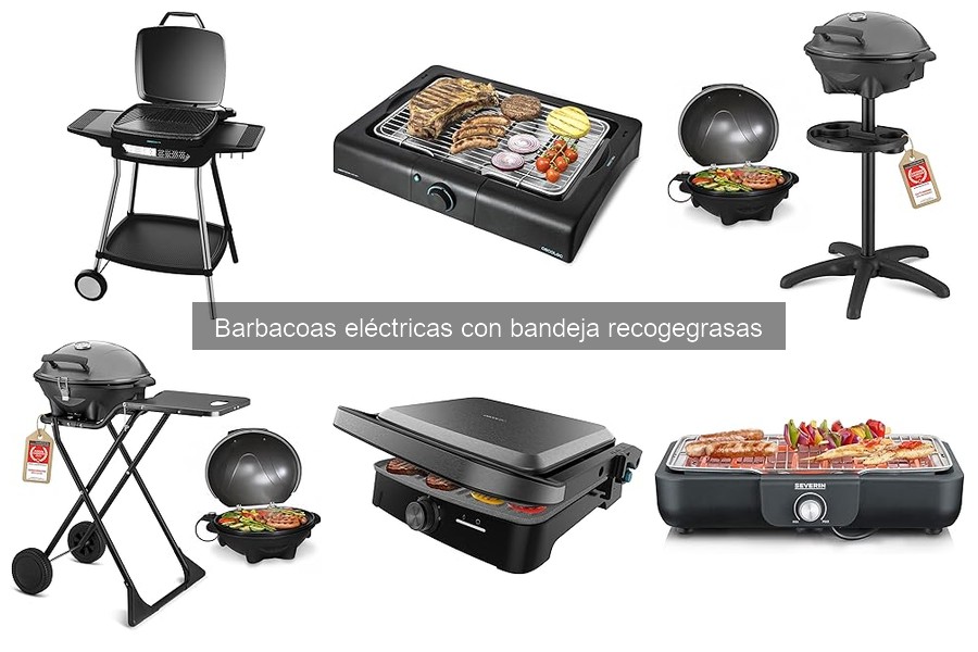 Dónde comprar barbacoas eléctricas con bandeja recogegrasas