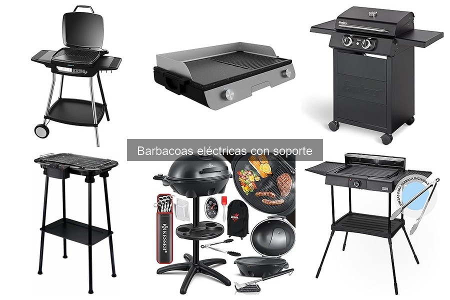 Dónde comprar barbacoas eléctricas con soporte al mejor precio