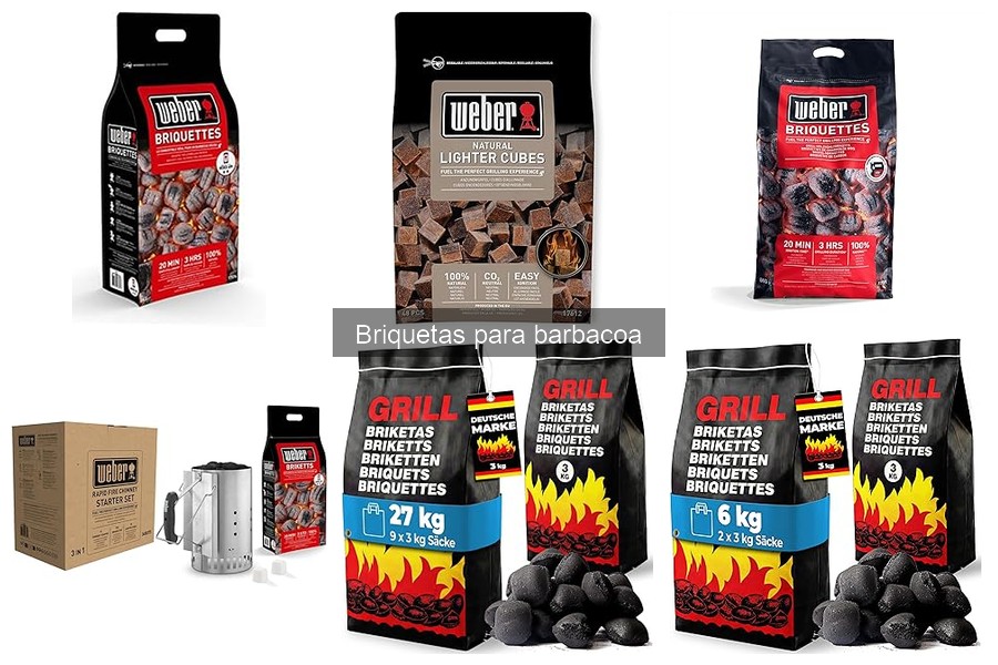 Dónde comprar briquetas para barbacoa al mejor precio
