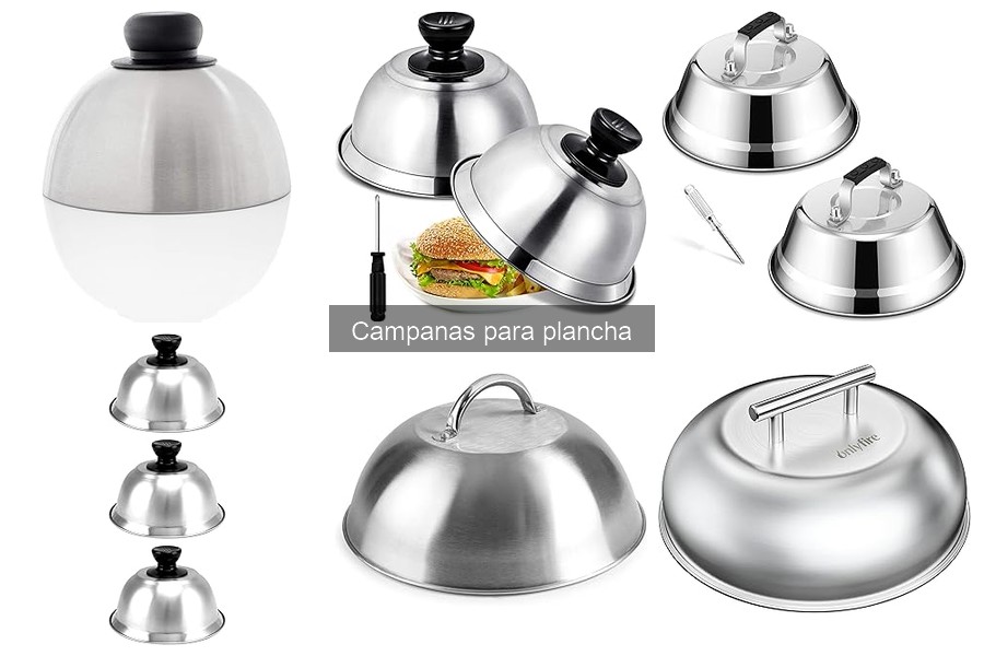 Dónde comprar campanas para plancha y precios promedio