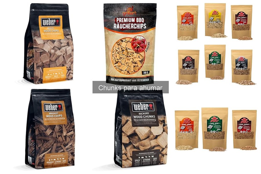 ** Dónde comprar chunks para ahumar a buen precio