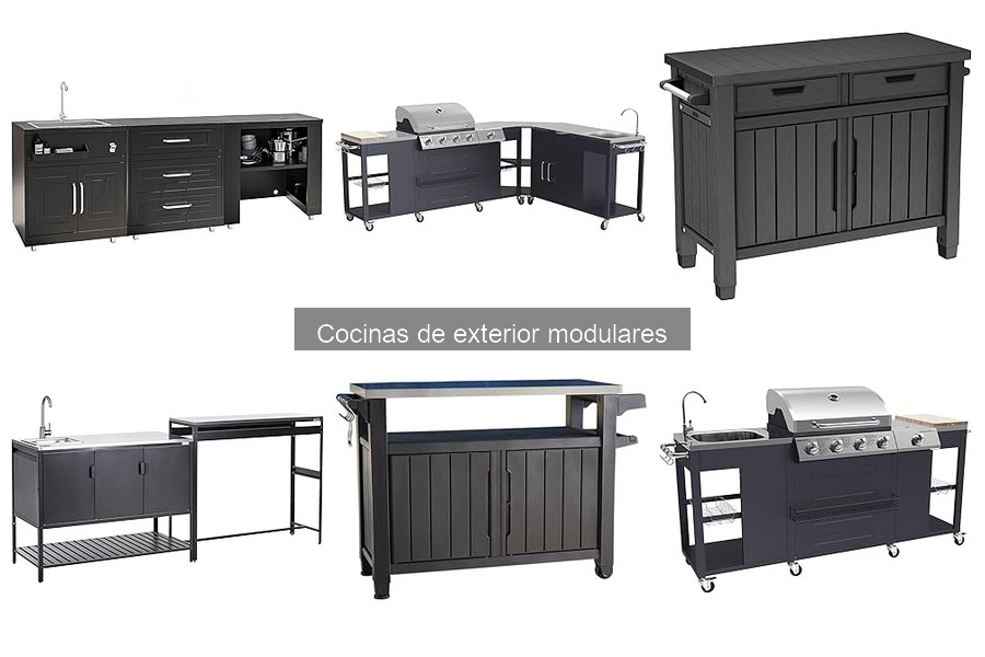 Dónde comprar cocinas de exterior modulares de calidad