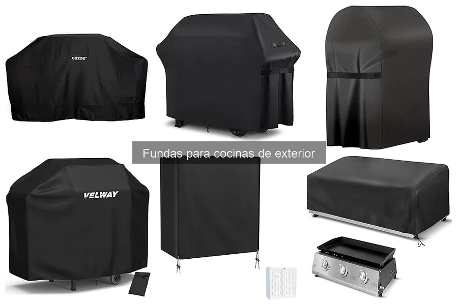 Dónde comprar fundas para cocinas de exterior: guías y ofertas