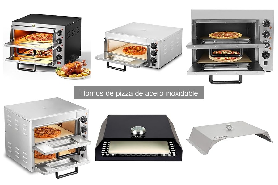 Dónde comprar hornos de pizza de acero inoxidable online