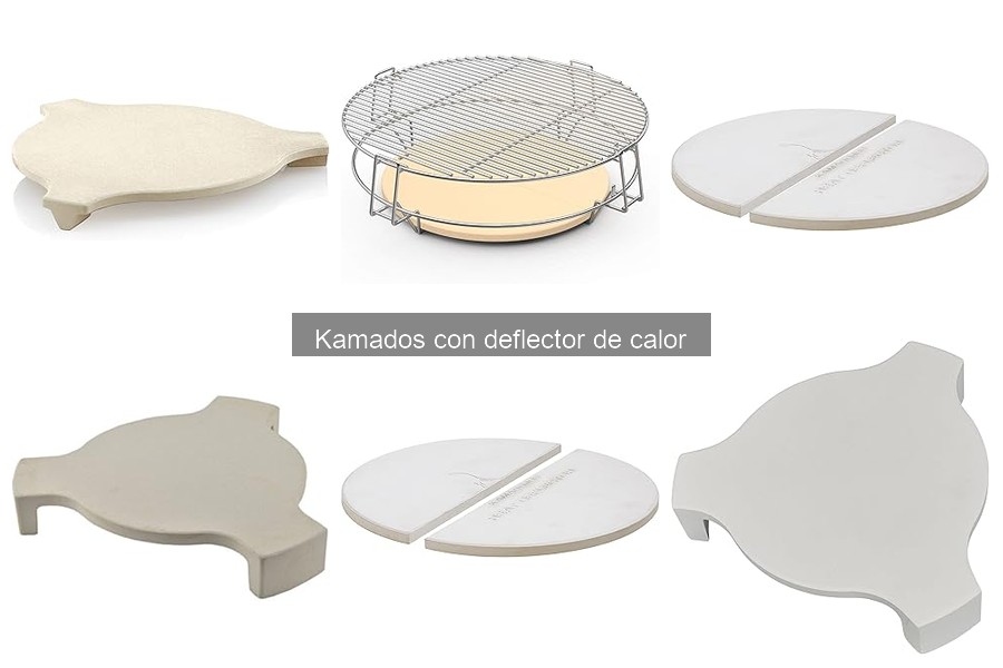Dónde comprar kamados con deflector de calor a buen precio