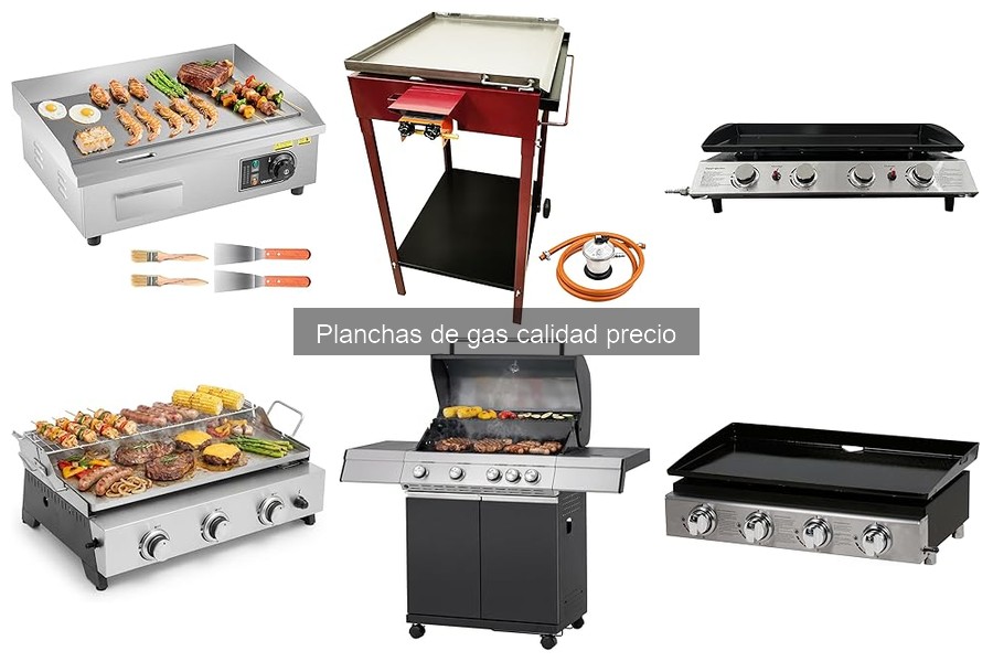 Dónde comprar planchas de gas a buen precio