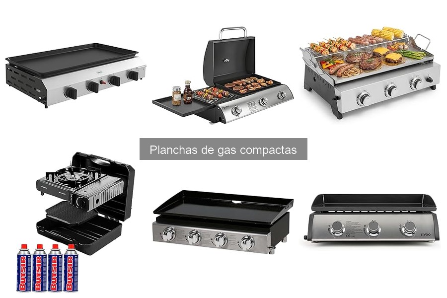 Dónde comprar planchas de gas compactas: ofertas y precios