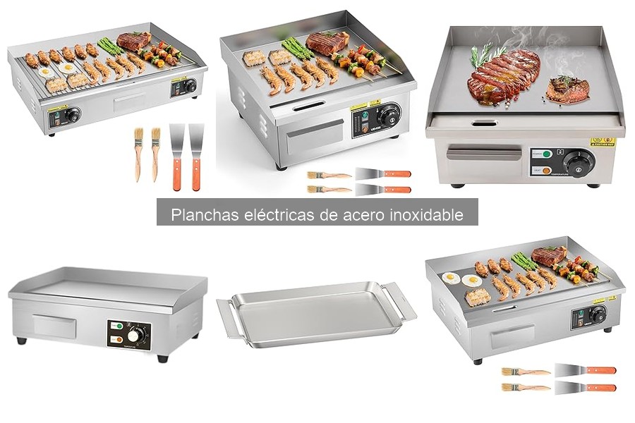 Dónde comprar planchas eléctricas de acero inoxidable fácilmente