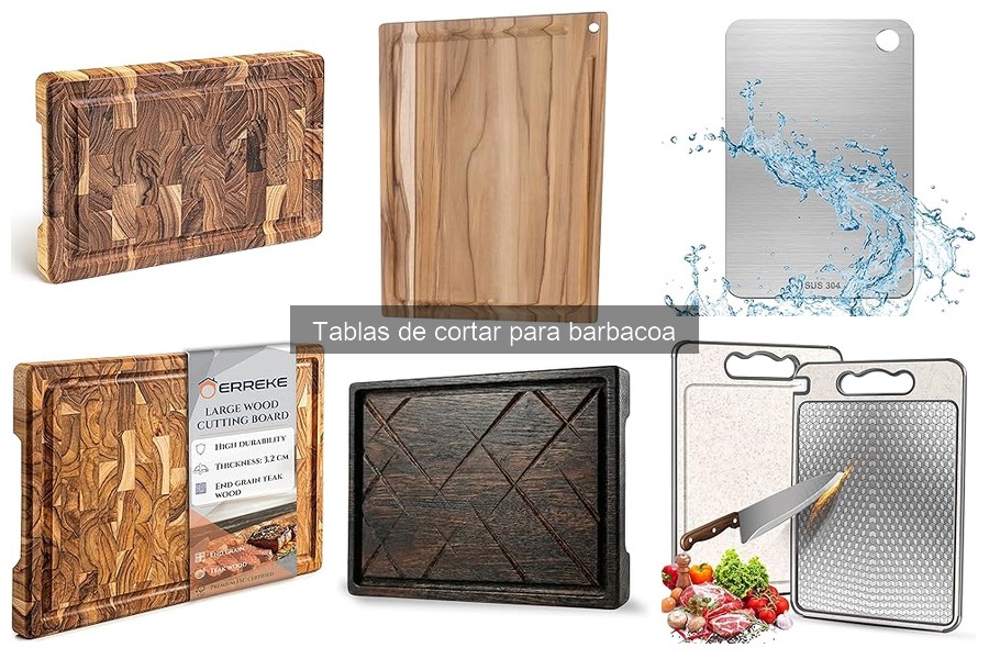 Dónde comprar tablas de cortar para barbacoa: opciones y recomendaciones