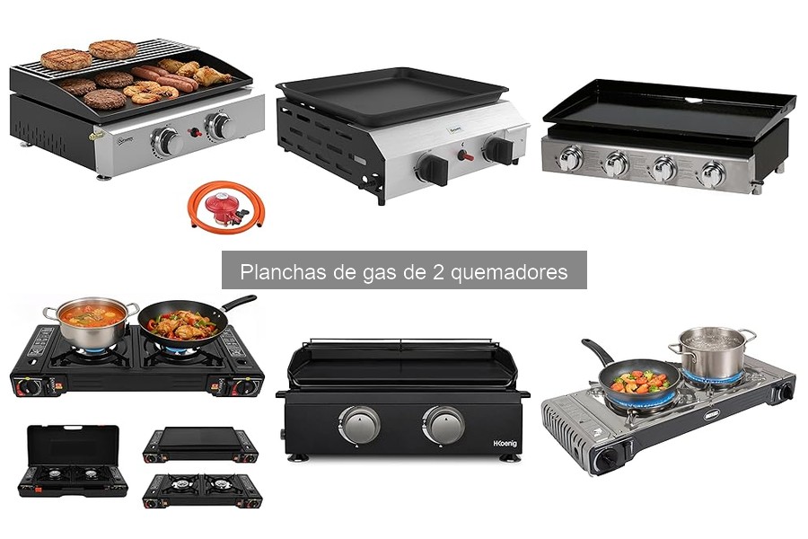 ** Dónde comprar una plancha de gas de 2 quemadores: Mejores opciones