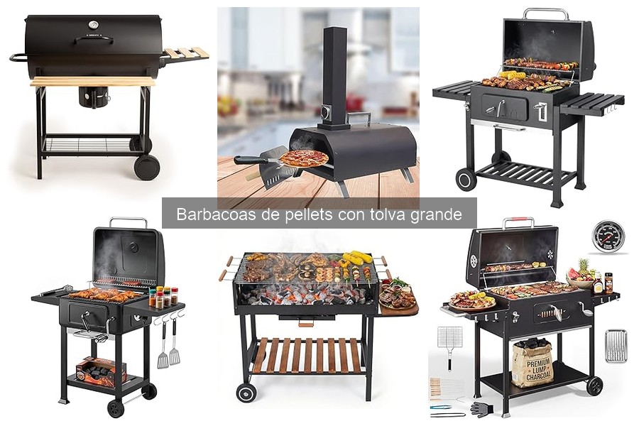 Durabilidad de Barbacoas de Pellets con Tolva Grande