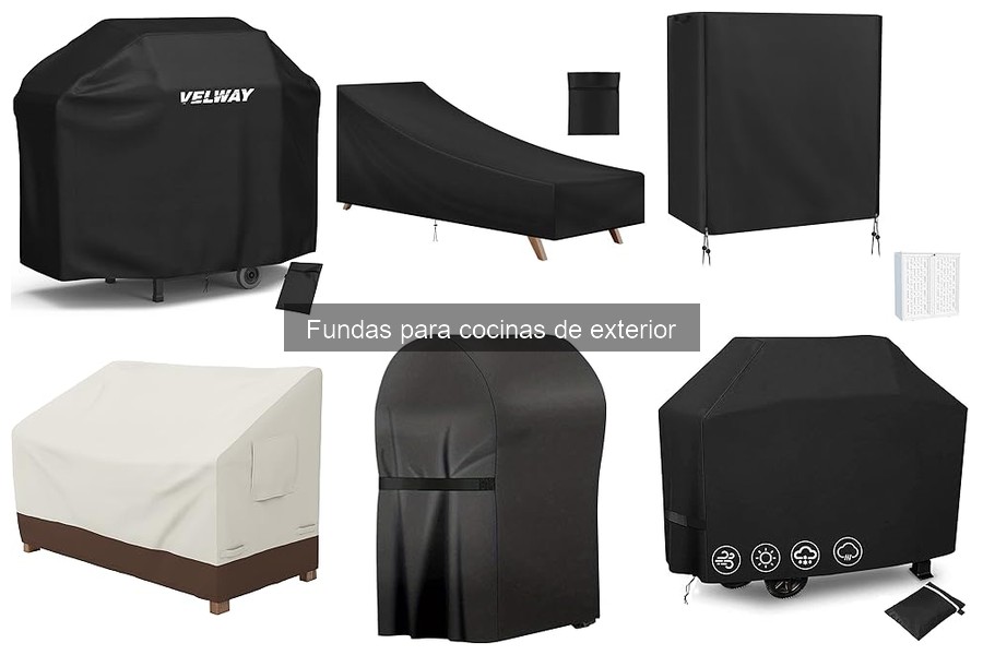 Errores comunes al elegir fundas para cocina de exterior