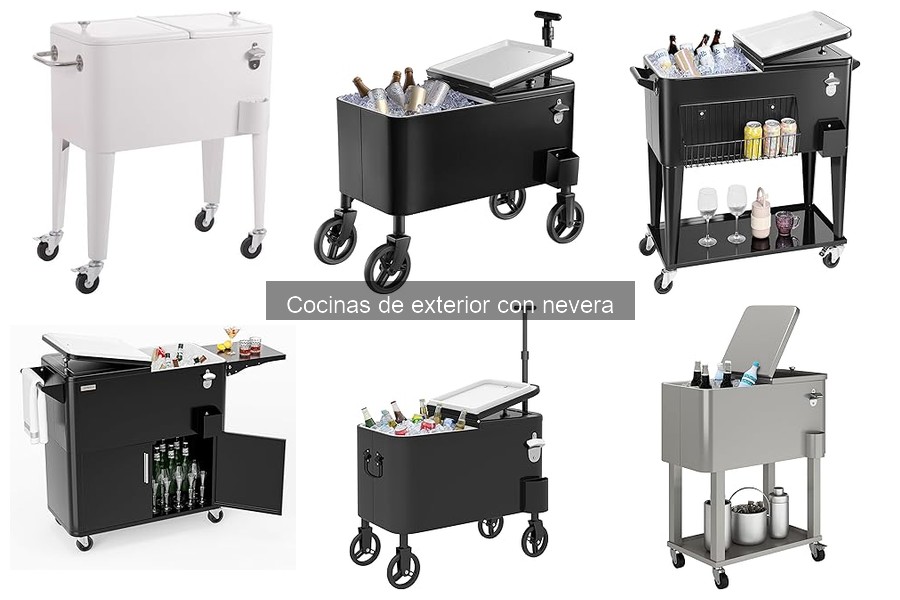 Errores comunes al instalar una cocina de exterior con nevera