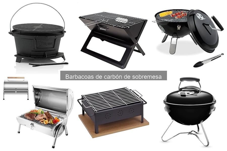 Errores comunes al usar barbacoas de carbón de sobremesa