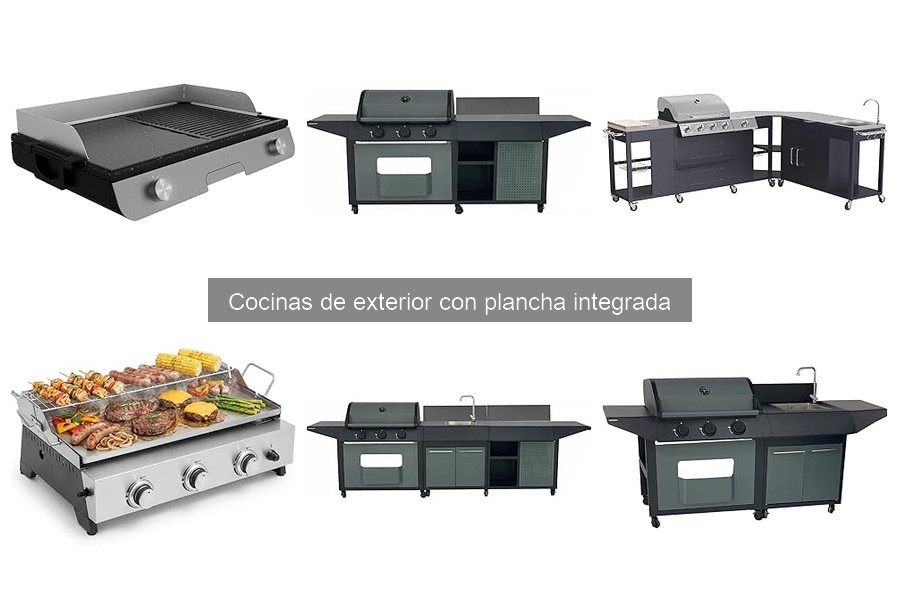 Errores comunes al usar cocinas de exterior con plancha