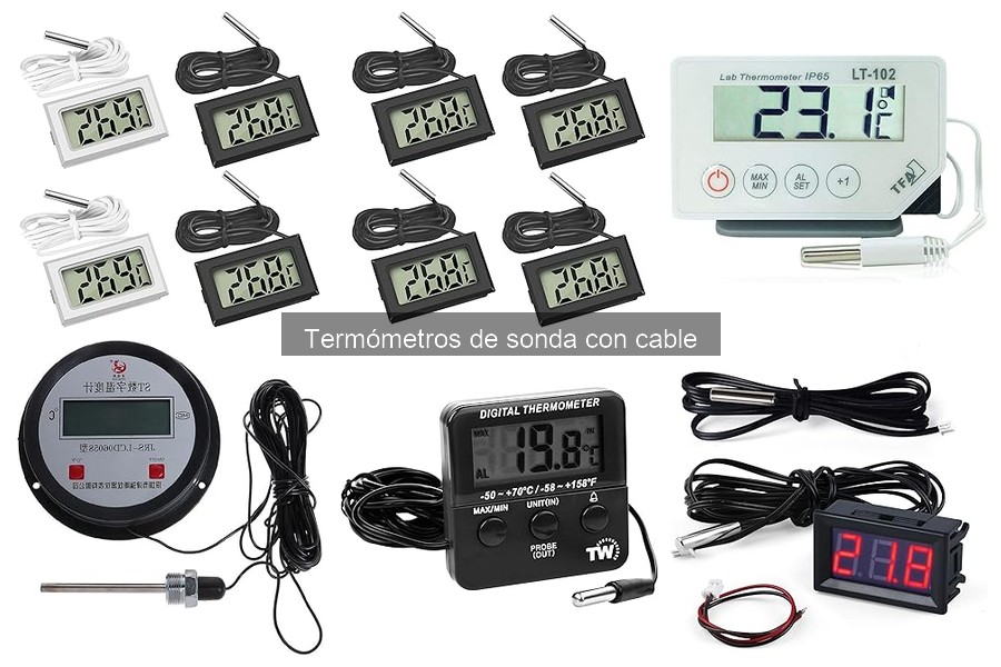Errores comunes al usar termómetros de sonda con cable