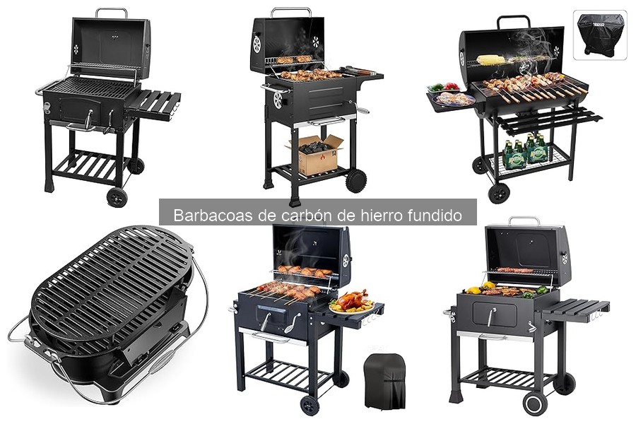 Errores comunes al usar una parrilla de carbón de hierro fundido