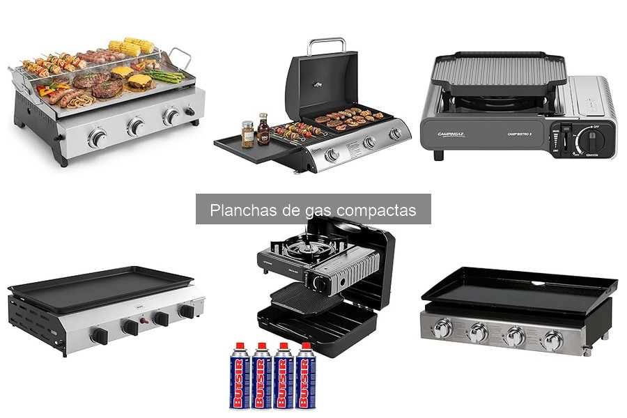Fallos comunes al usar planchas de gas compactas