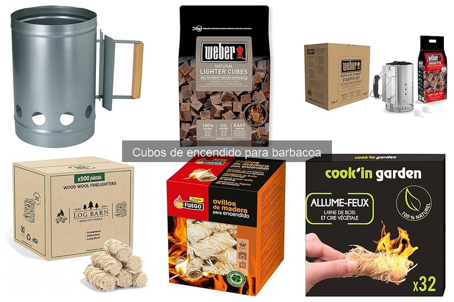 Guía de compra: Cubos de encendido para barbacoa