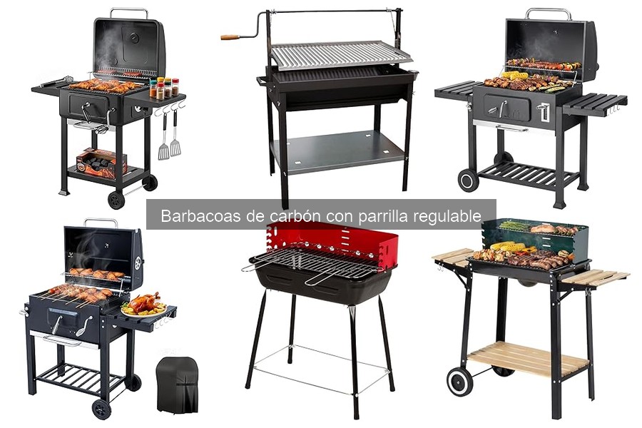 Guía de compra de barbacoas de carbón con parrilla regulable