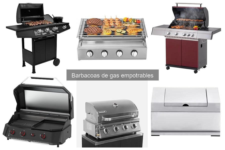 Guía de compra de barbacoas de gas empotrables para elegir