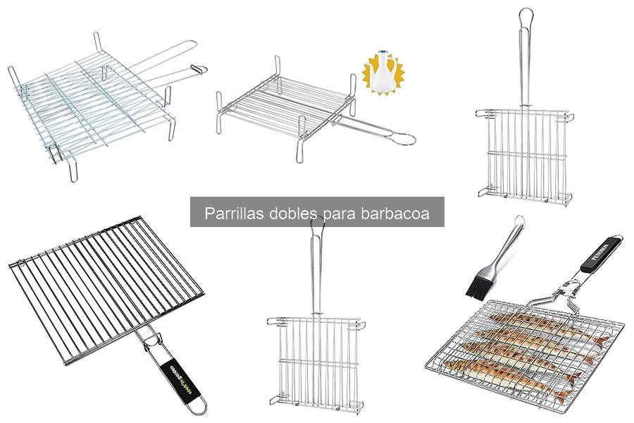 Guía de compra de parrillas dobles para barbacoa